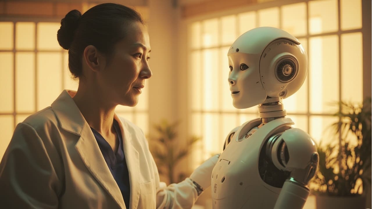 因诺万隆 × 天愈机器人 × 九利电子 - AI 康养产业链生态协同